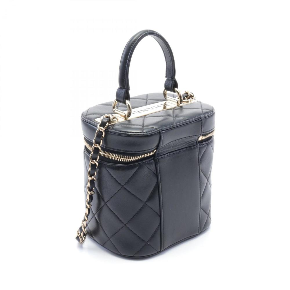 Chanel CC Bag Black Trendy Lambskin Shoulder